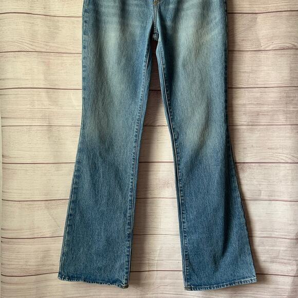 Universal Threads Denim Jeans Bootcut Leg Vintage Stretch Size 0 Reg 25 Waist - Picture 12 of 16